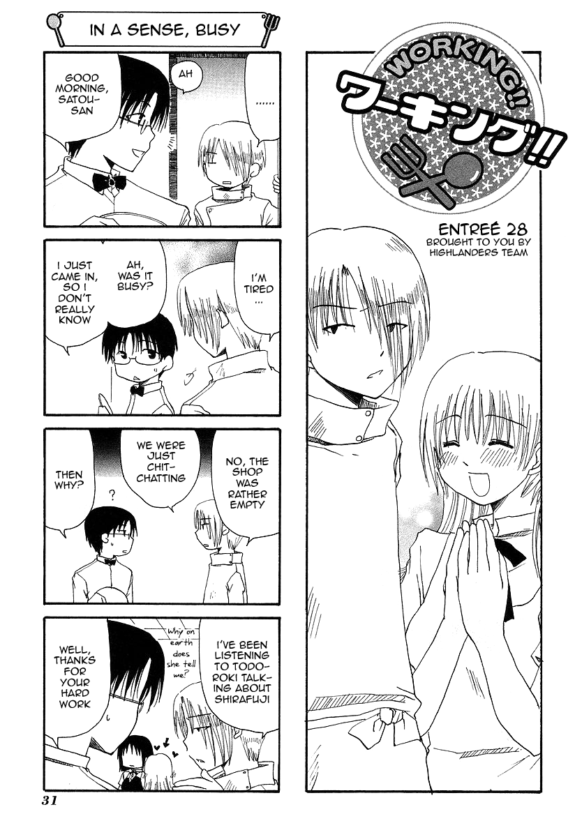 Working!! Chapter 28 page 1 - Chapter 28