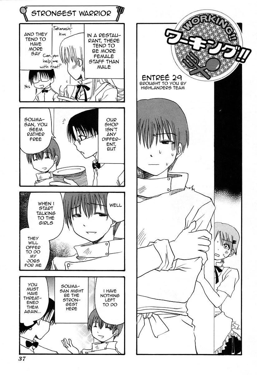 Working!! Chapter 29 page 1 - Chapter 29