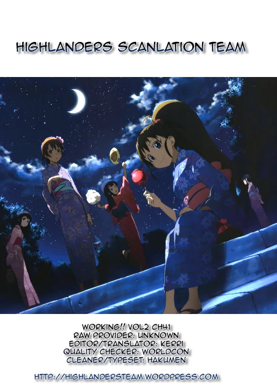 Working!! Chapter 41 page 7 - Chapter 41
