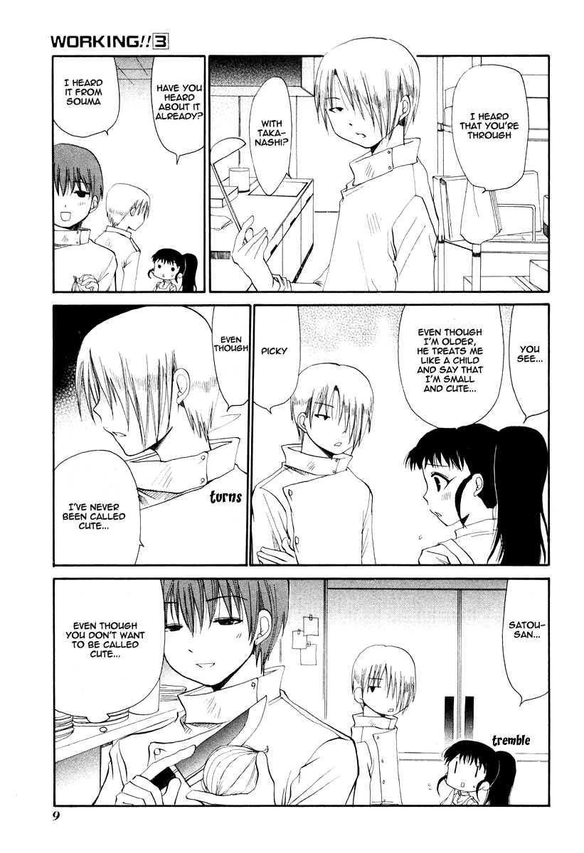 Working!! Chapter 45 page 11 - Chapter 45