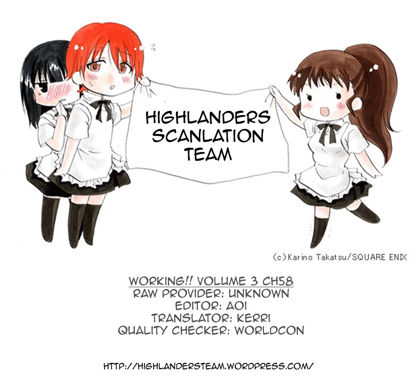 Working!! Chapter 58 page 7 - Chapter 58