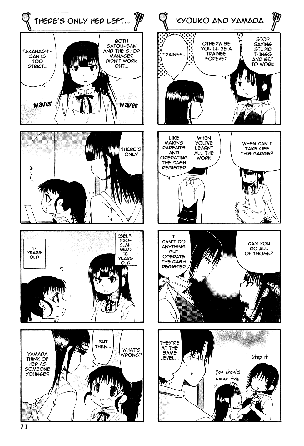 Working!! Chapter 62 page 3 - Chapter 62