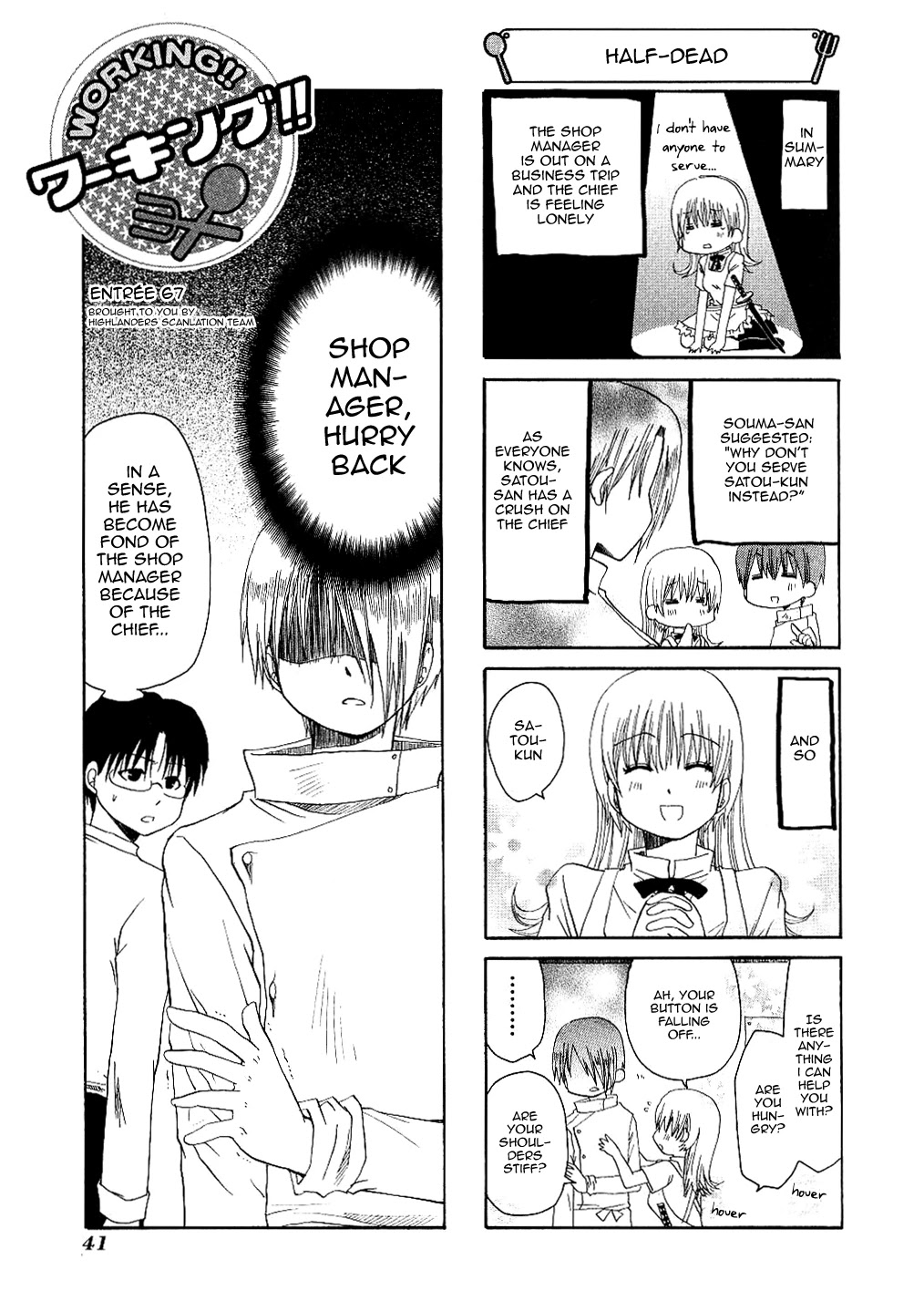 Working!! Chapter 67 page 1 - Chapter 67