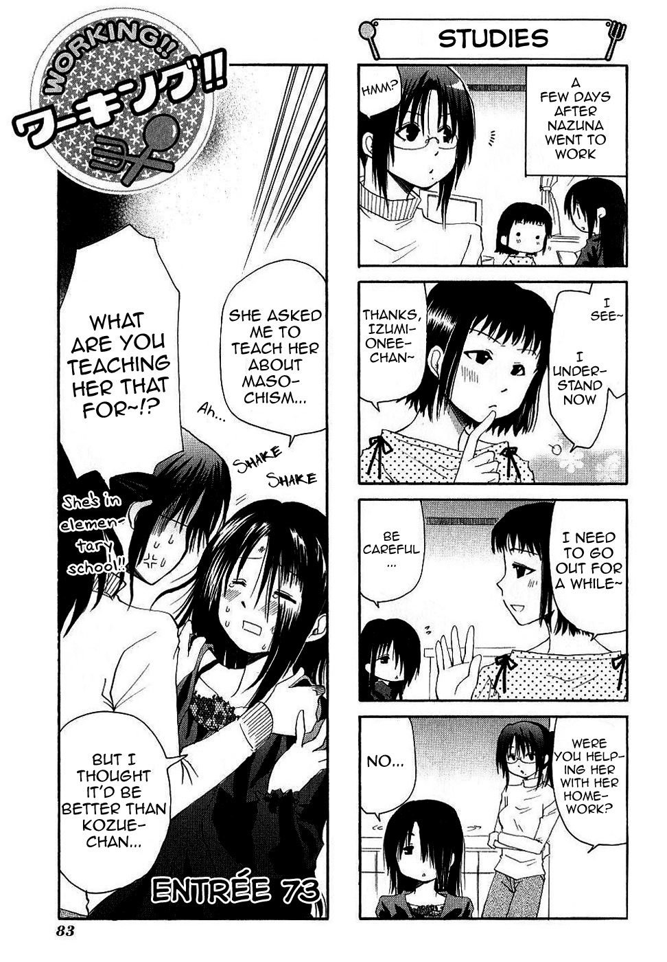 Working!! Chapter 73 page 1 - Chapter 73