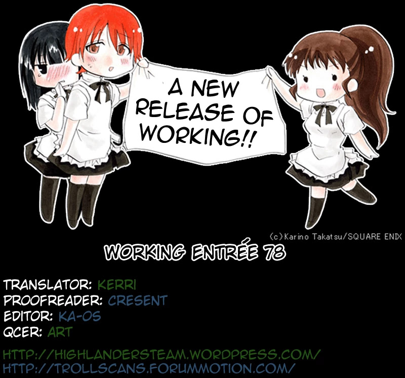 Working!! Chapter 78 page 7 - Chapter 78