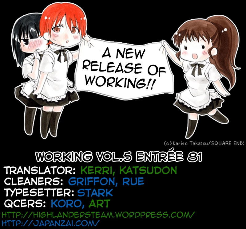 Working!! Chapter 81 page 7 - Chapter 81