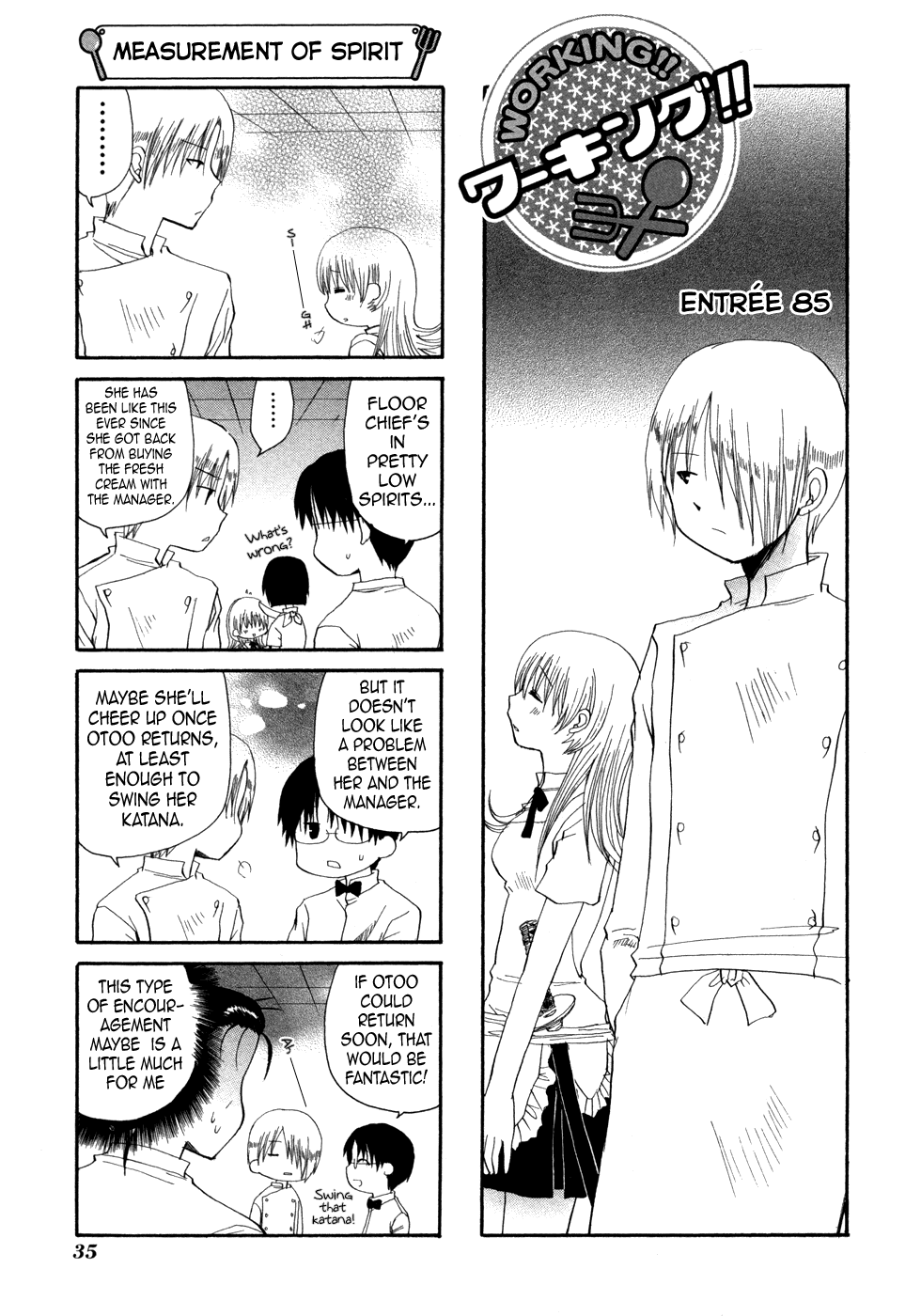 Working!! Chapter 85 page 1 - Chapter 85