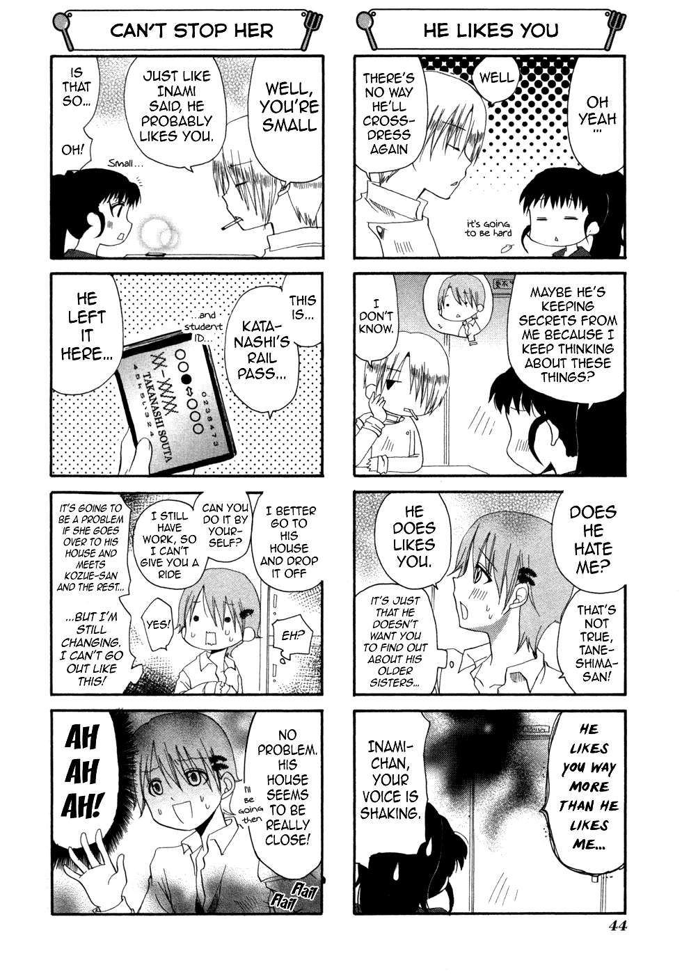 Working!! Chapter 86 page 4 - Chapter 86
