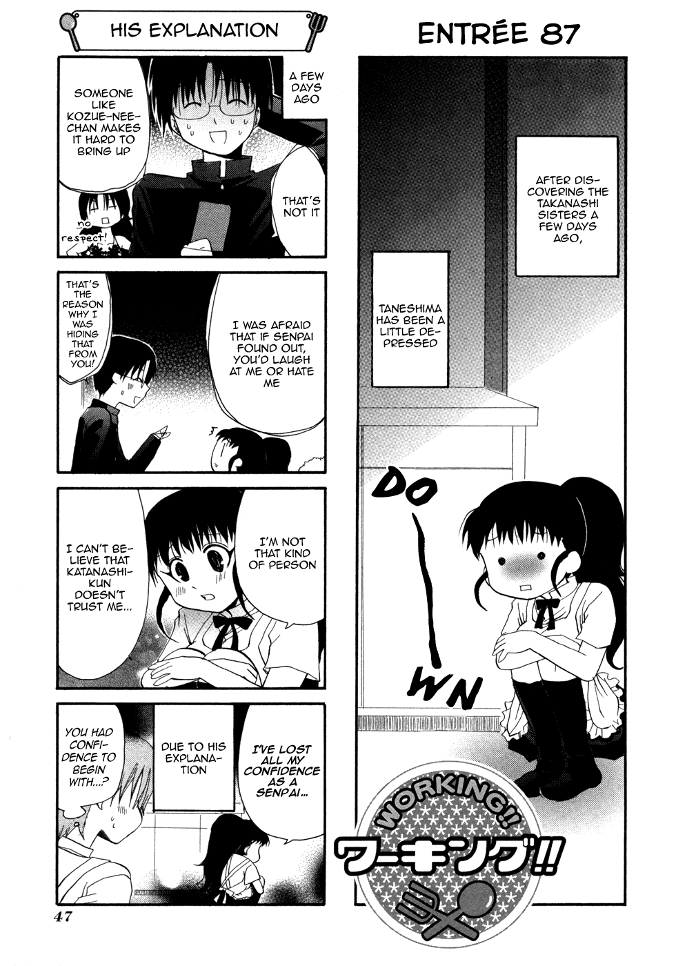 Working!! Chapter 87 page 1 - Chapter 87