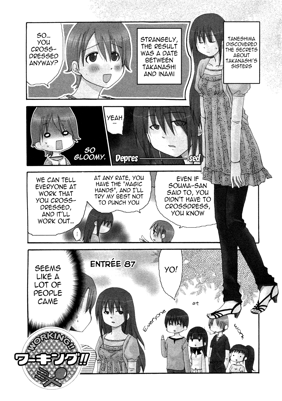 Working!! Chapter 88 page 1 - Chapter 88