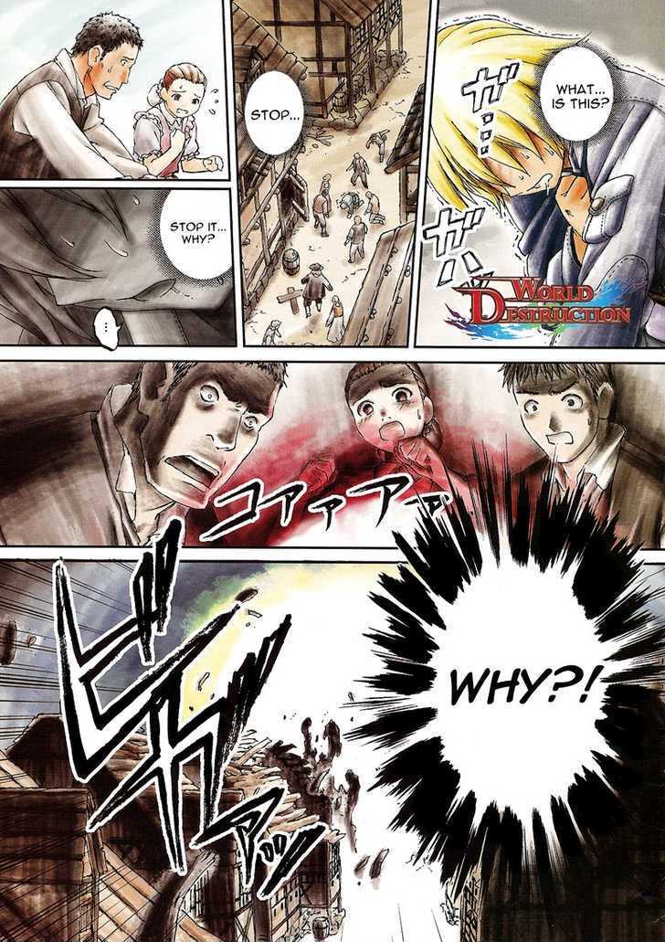 World Destruction Chapter 1 page 4 - Chapter 1 : The One Who Call For The End