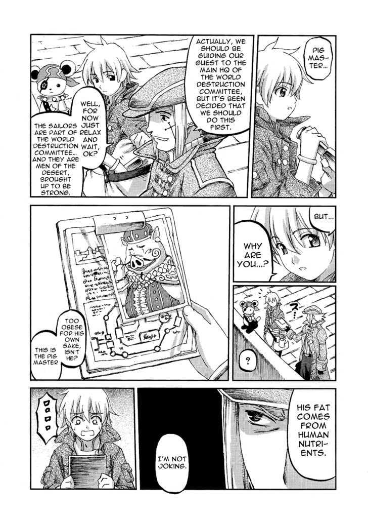 World Destruction Chapter 3 page 8 - Chapter 3 : Scar