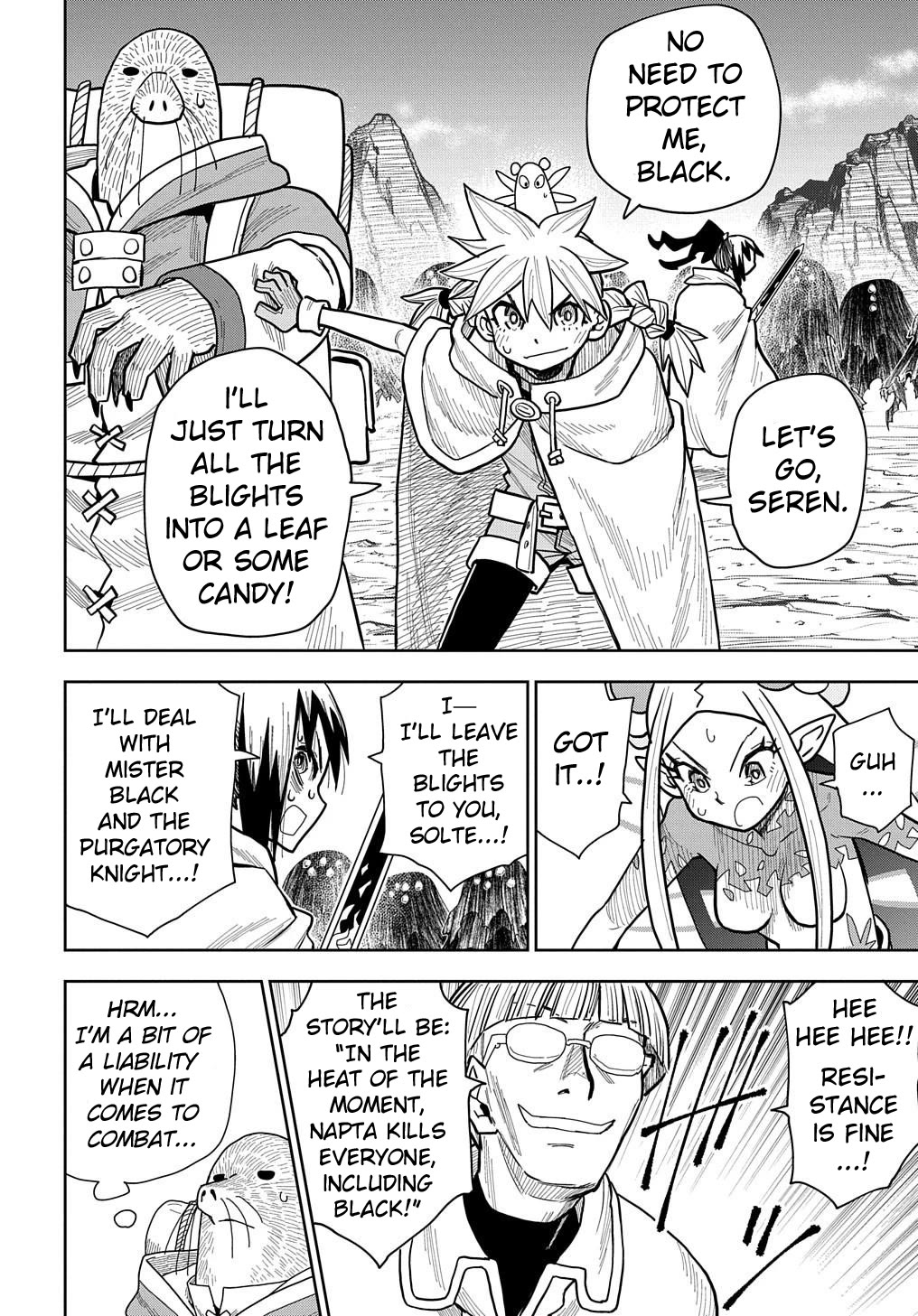 World End Solte Chapter 14 page 6 - Chapter 14: Lizard Land: Part 2