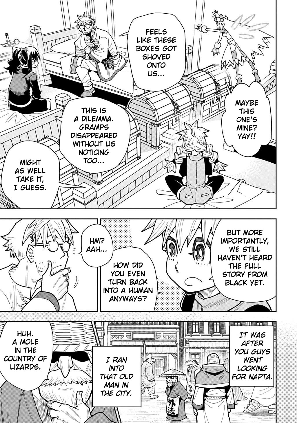 World End Solte Chapter 19 page 11 - Chapter 19: Lizard Land: Part 7