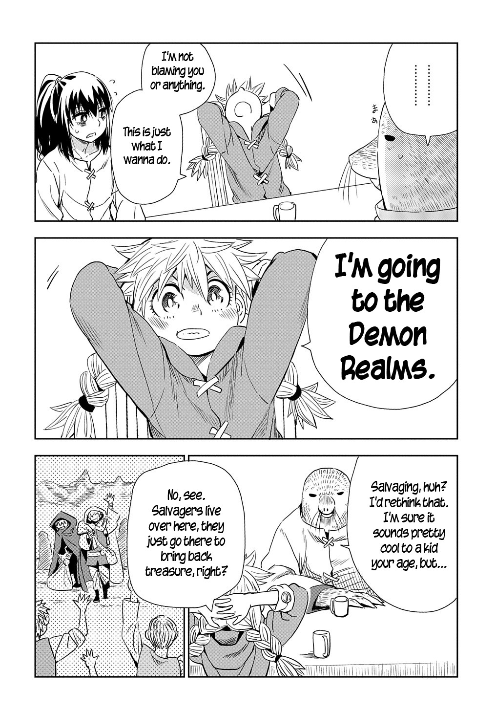 World End Solte Chapter 2 page 34 - Chapter 2: The Girl, the Fairy, the Deathseeker, and the Mole