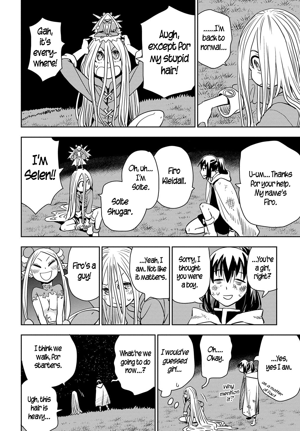 World End Solte Chapter 2 page 8 - Chapter 2: The Girl, the Fairy, the Deathseeker, and the Mole