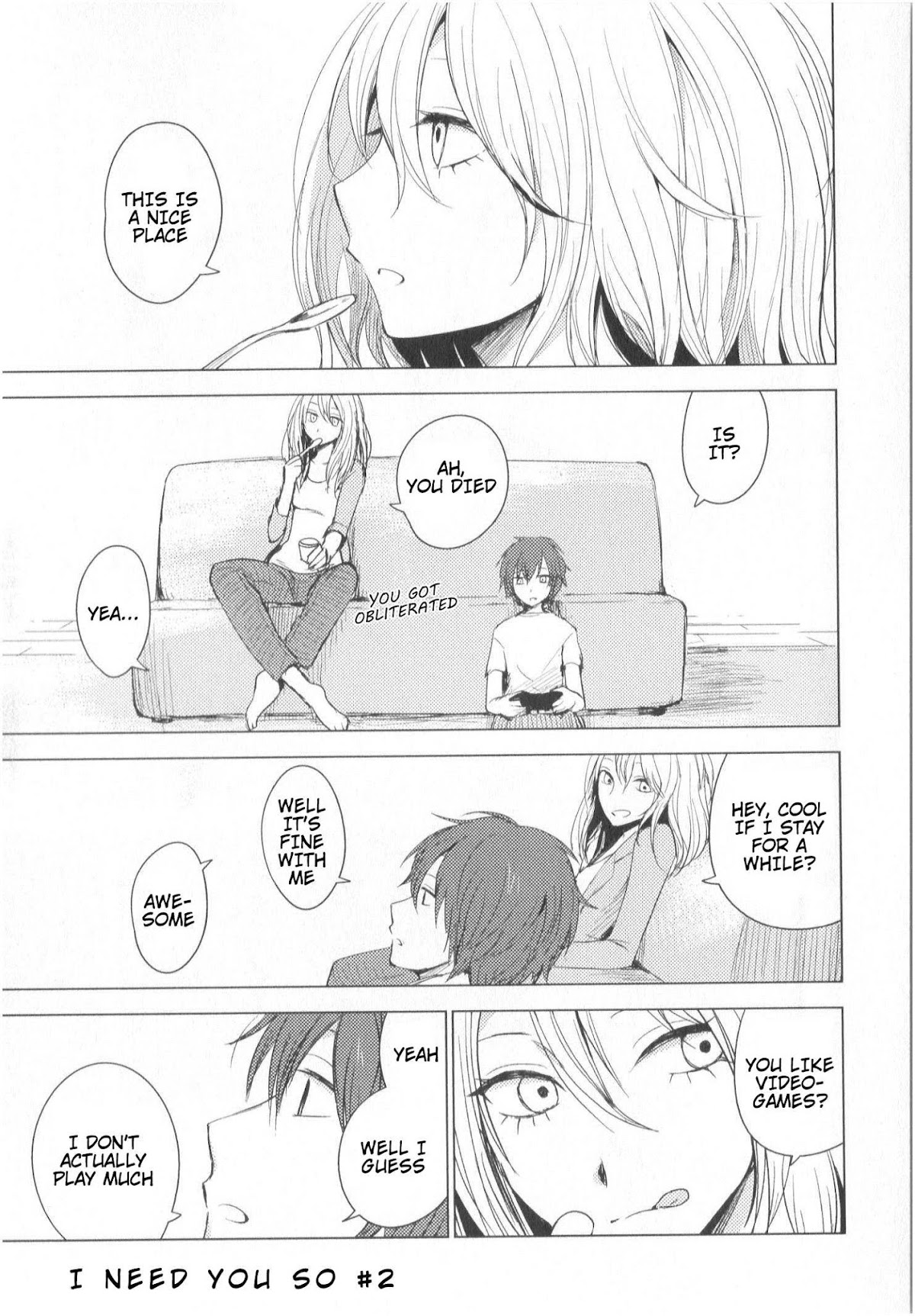 World Gaze Clips Chapter 18 page 1 - Chapter 18: I Need You So #2