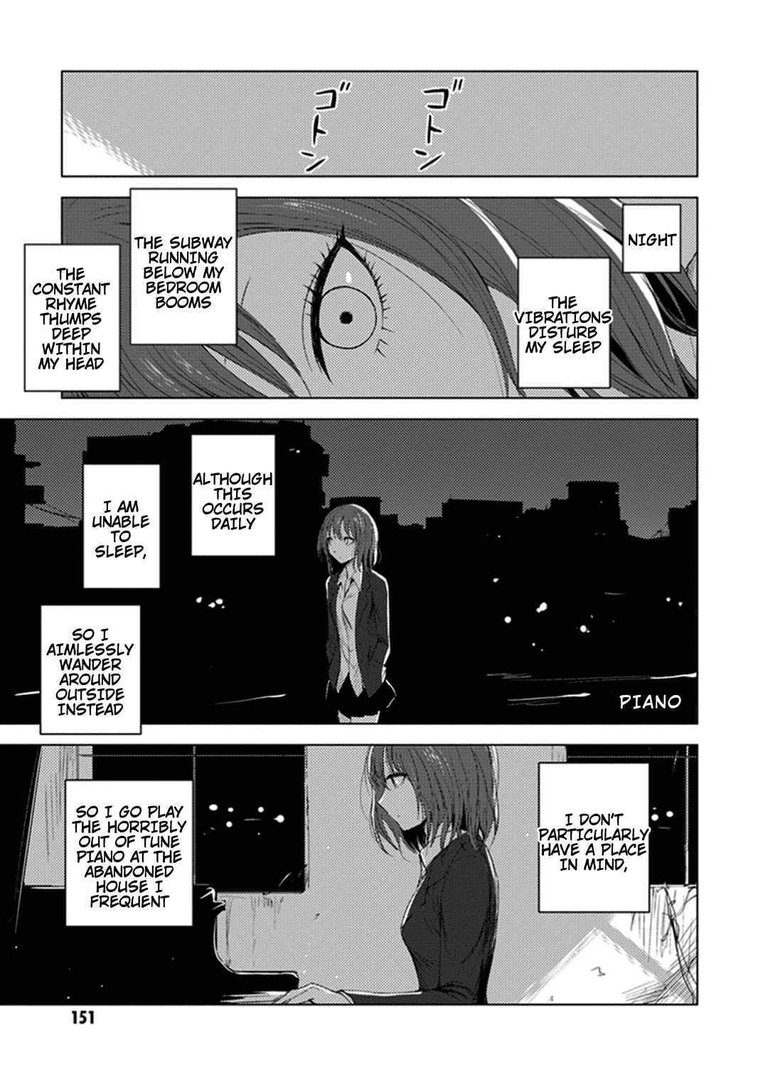 World Gaze Clips Chapter 37 page 1 - Chapter 37: Piano