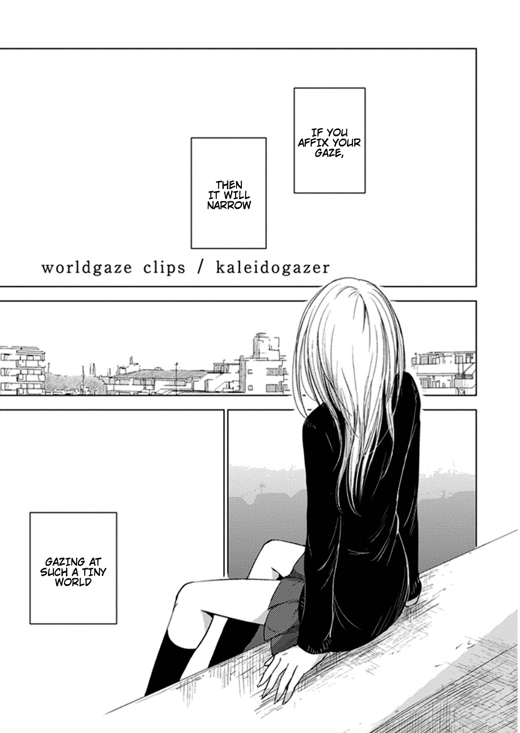 World Gaze Clips Chapter 38 page 1 - Chapter 38: Worldgaze Clips / Kaleidogazer [END]