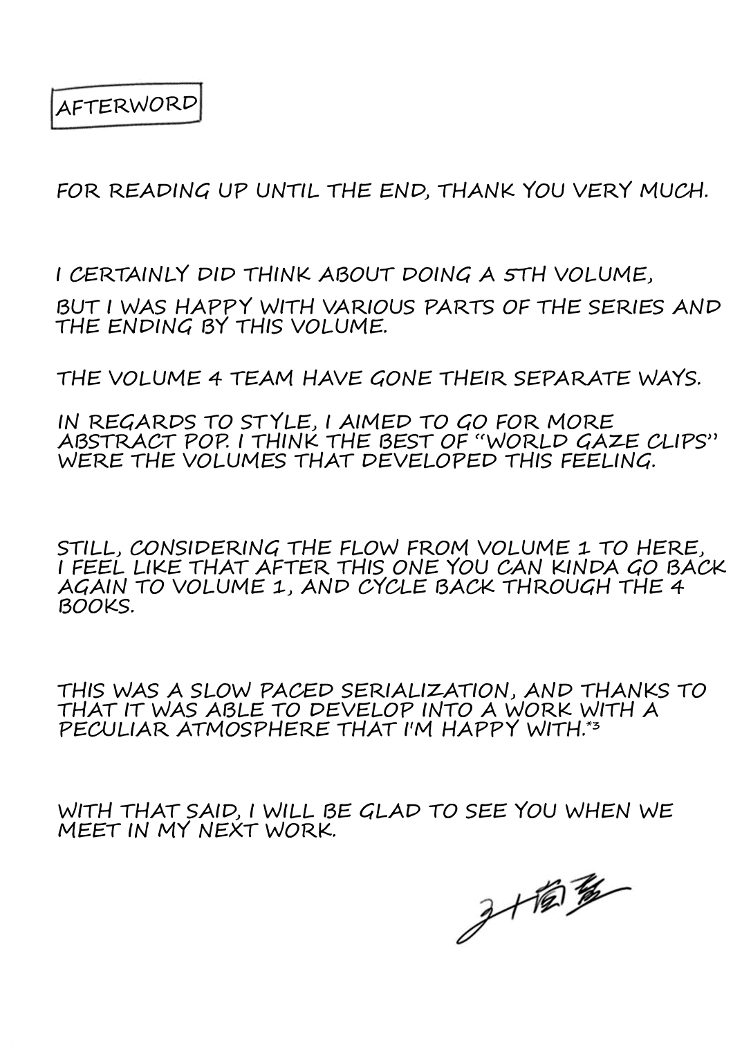 World Gaze Clips Chapter 38 page 28 - Chapter 38: Worldgaze Clips / Kaleidogazer [END]