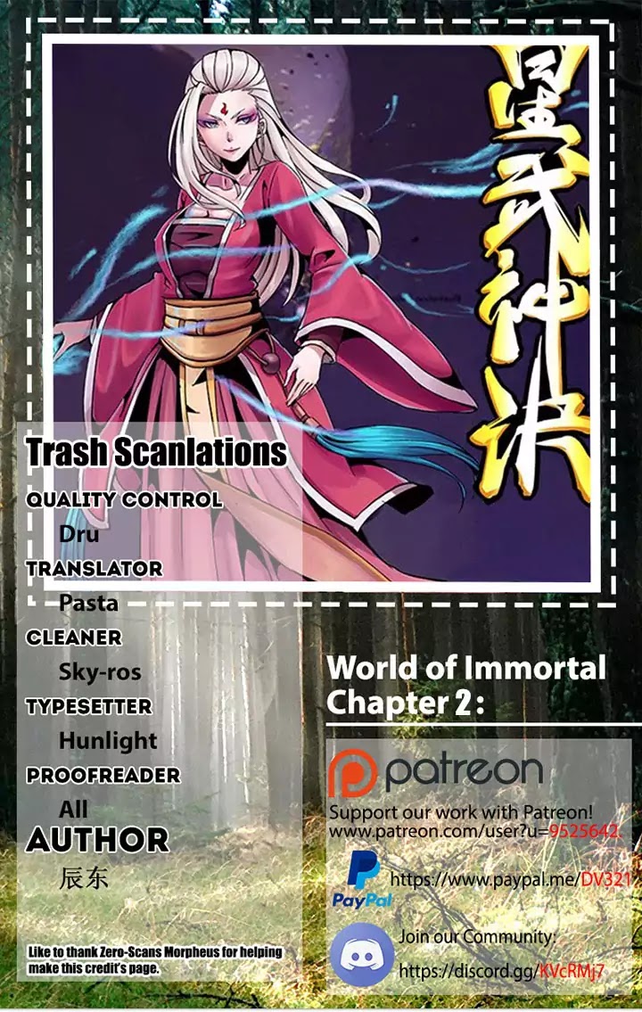 World of Immortals Chapter 2 page 1 - Chapter 2