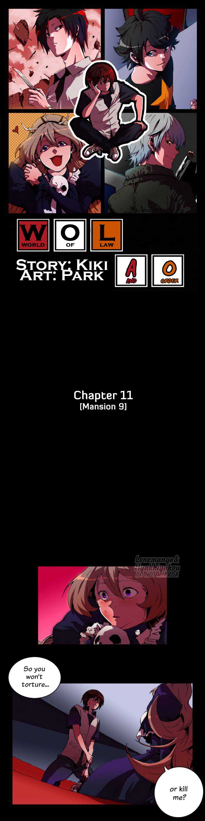 World of Law and Order Chapter 11.2 page 2 - Chapter 11 v2 : Mansion 9