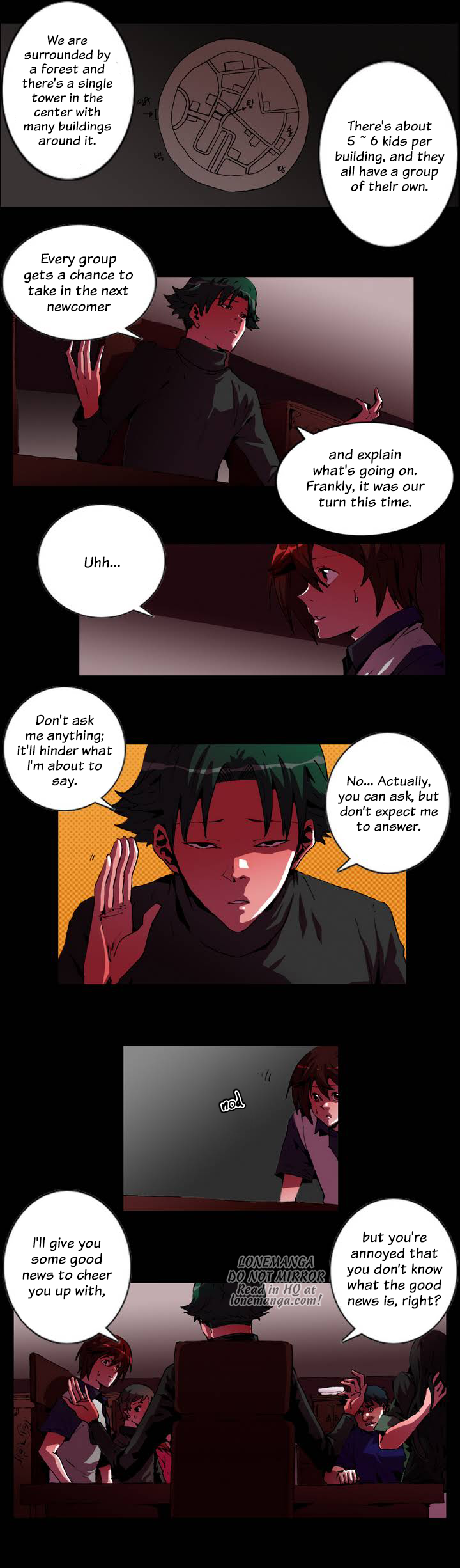 World of Law and Order Chapter 15.2 page 3 - Chapter 15 (v2) : Tower of the Goddess (2)