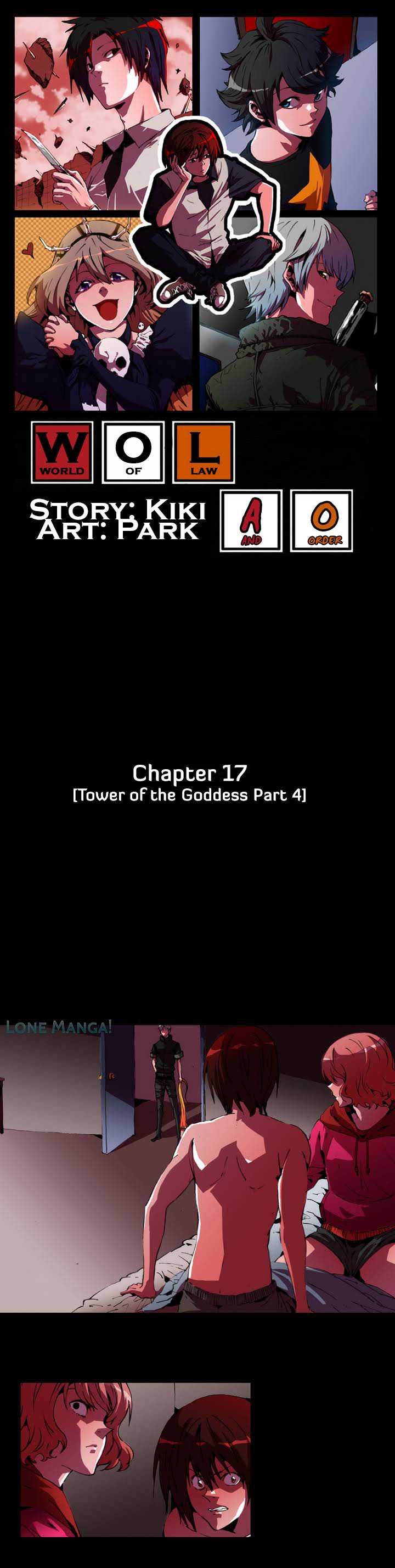 World of Law and Order Chapter 17.2 page 2 - Chapter 17 v2 : Tower of the Goddess (4)