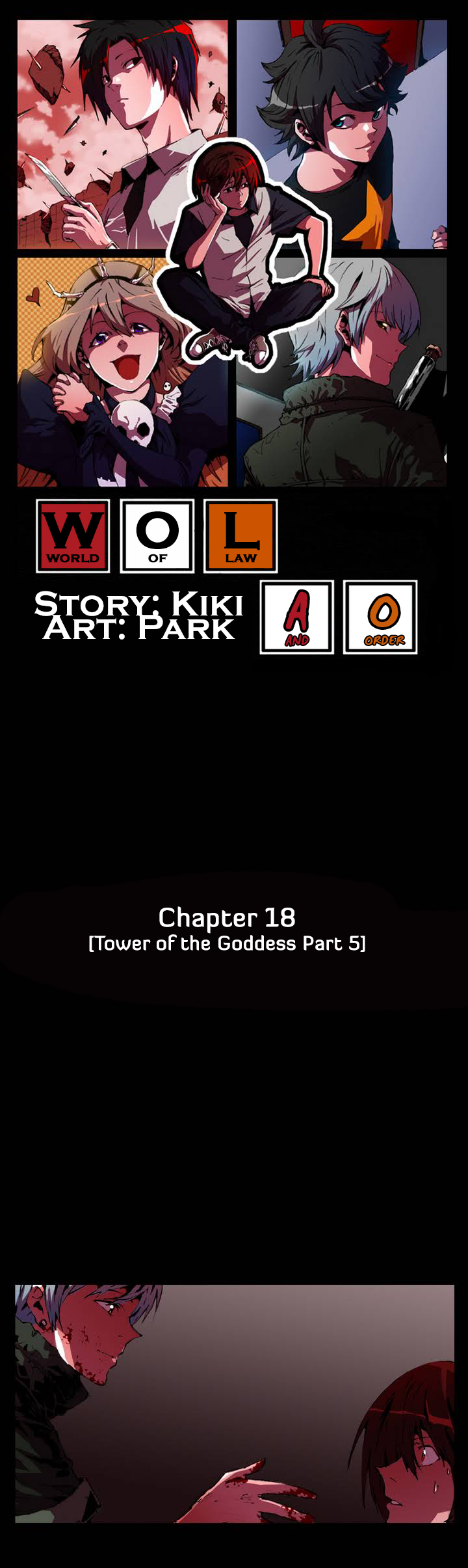 World of Law and Order Chapter 18.2 page 2 - Chapter 18 v2 : Tower of the Goddess (5)