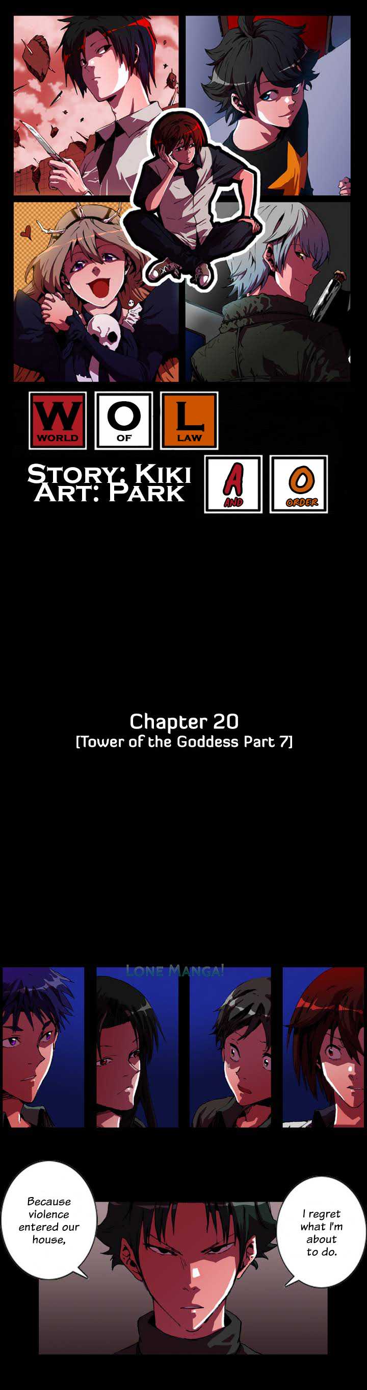 World of Law and Order Chapter 20.2 page 2 - Chapter 20 v2 : Tower of the Goddess (7)