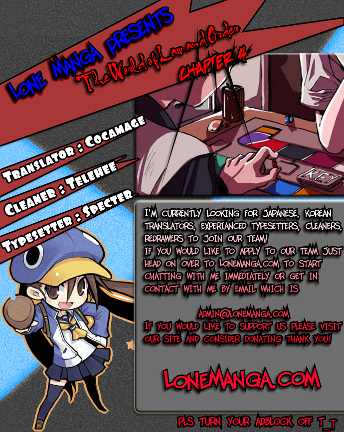 World of Law and Order Chapter 5.2 page 1 - Chapter 5 v2 : Mansion 3