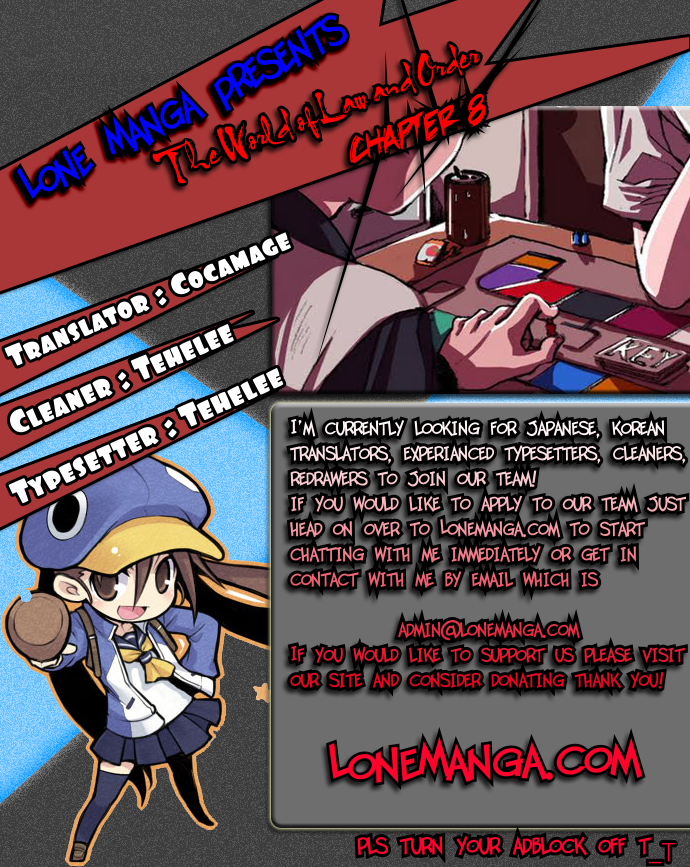 World of Law and Order Chapter 8.2 page 1 - Chapter 8 v2 : Mansion 6