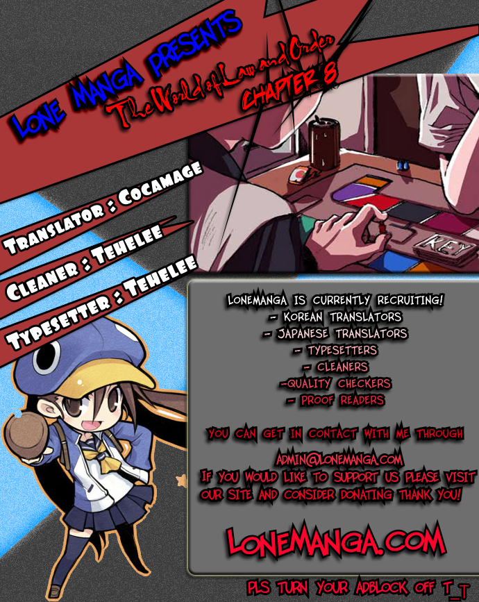 World of Law and Order Chapter 9.2 page 1 - Chapter 9 v2 : Mansion 7