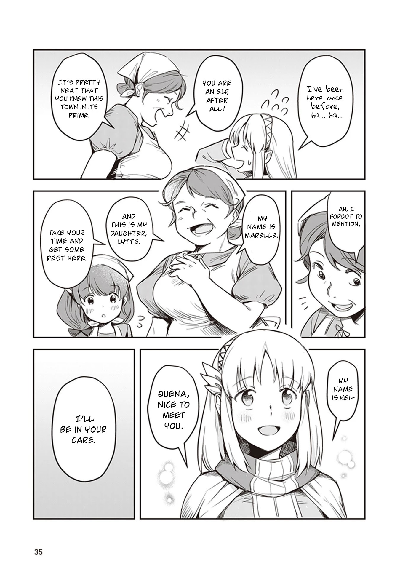 World of Leadale Chapter 1 page 33 - Chapter 1: Grasping the Situation