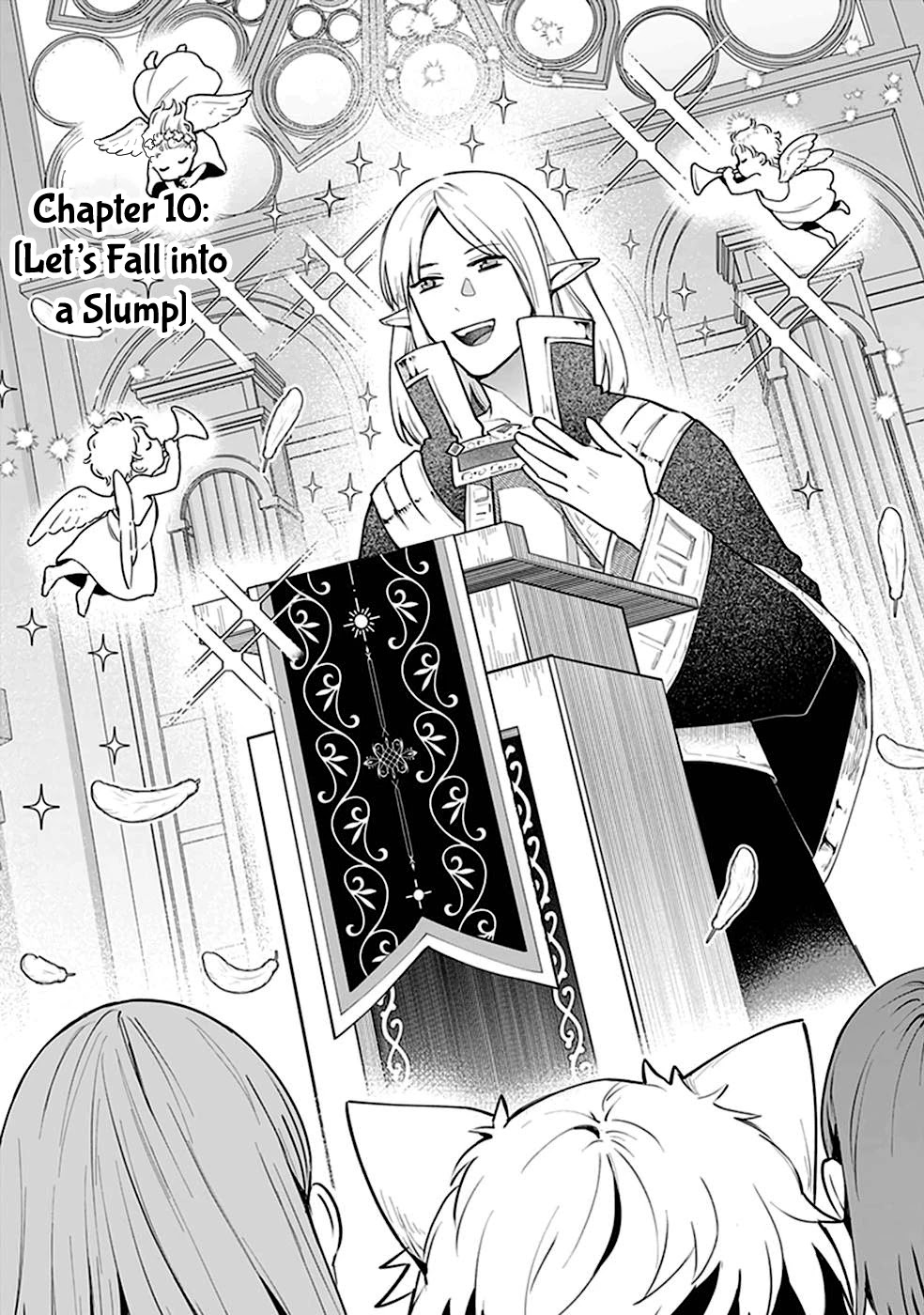 World of Leadale Chapter 10 page 1 - Chapter 10: Let's Fall into a Slump