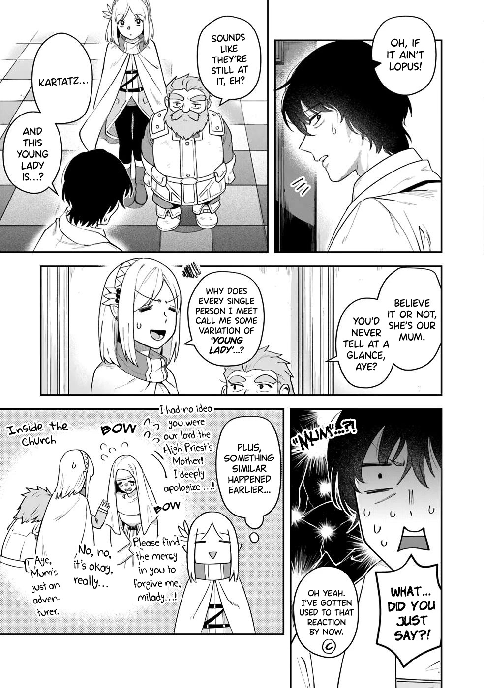World of Leadale Chapter 10 page 34 - Chapter 10: Let's Fall into a Slump