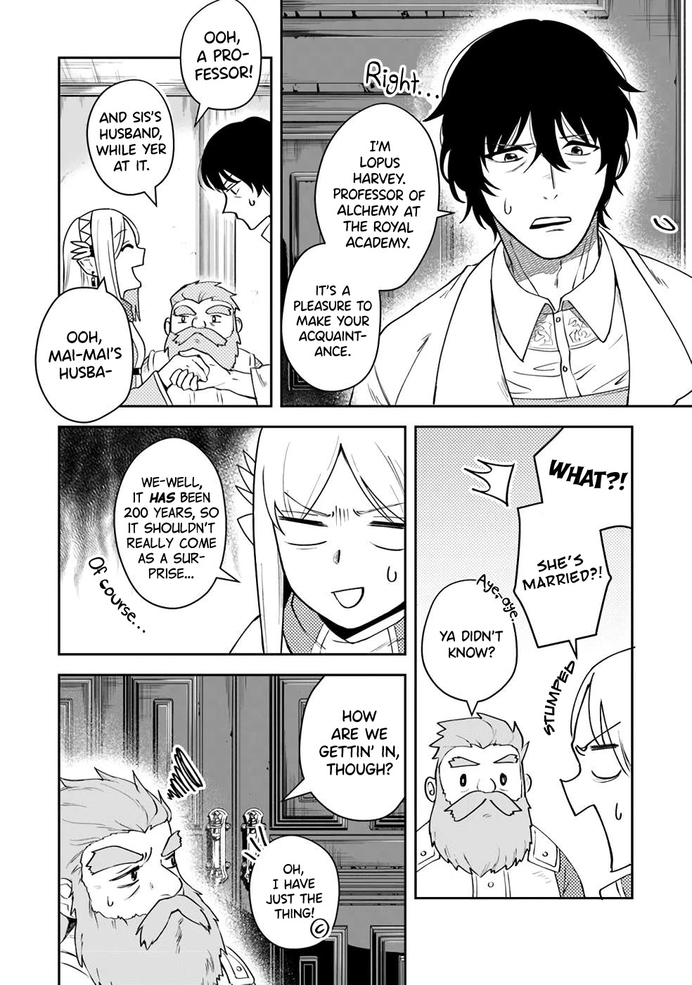 World of Leadale Chapter 10 page 35 - Chapter 10: Let's Fall into a Slump