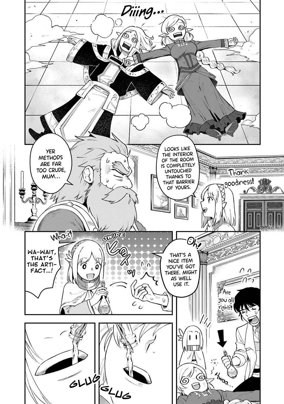 World of Leadale Chapter 10 page 37 - Chapter 10: Let's Fall into a Slump
