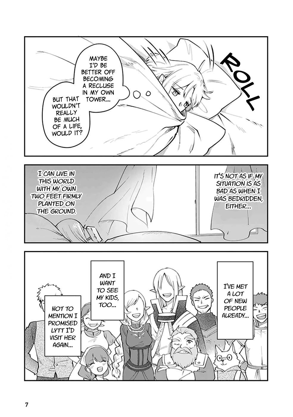 World of Leadale Chapter 10 page 5 - Chapter 10: Let's Fall into a Slump