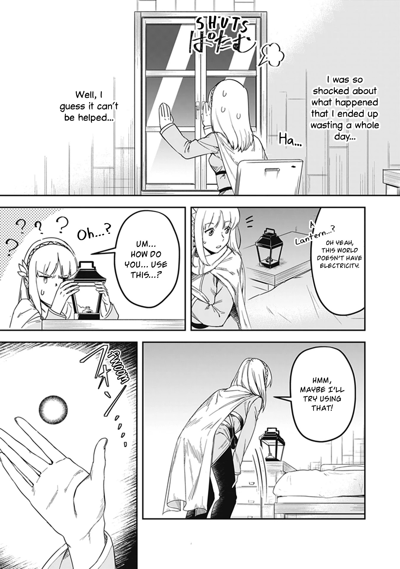World of Leadale Chapter 2 page 4 - Chapter 2: First Attempt at Magic