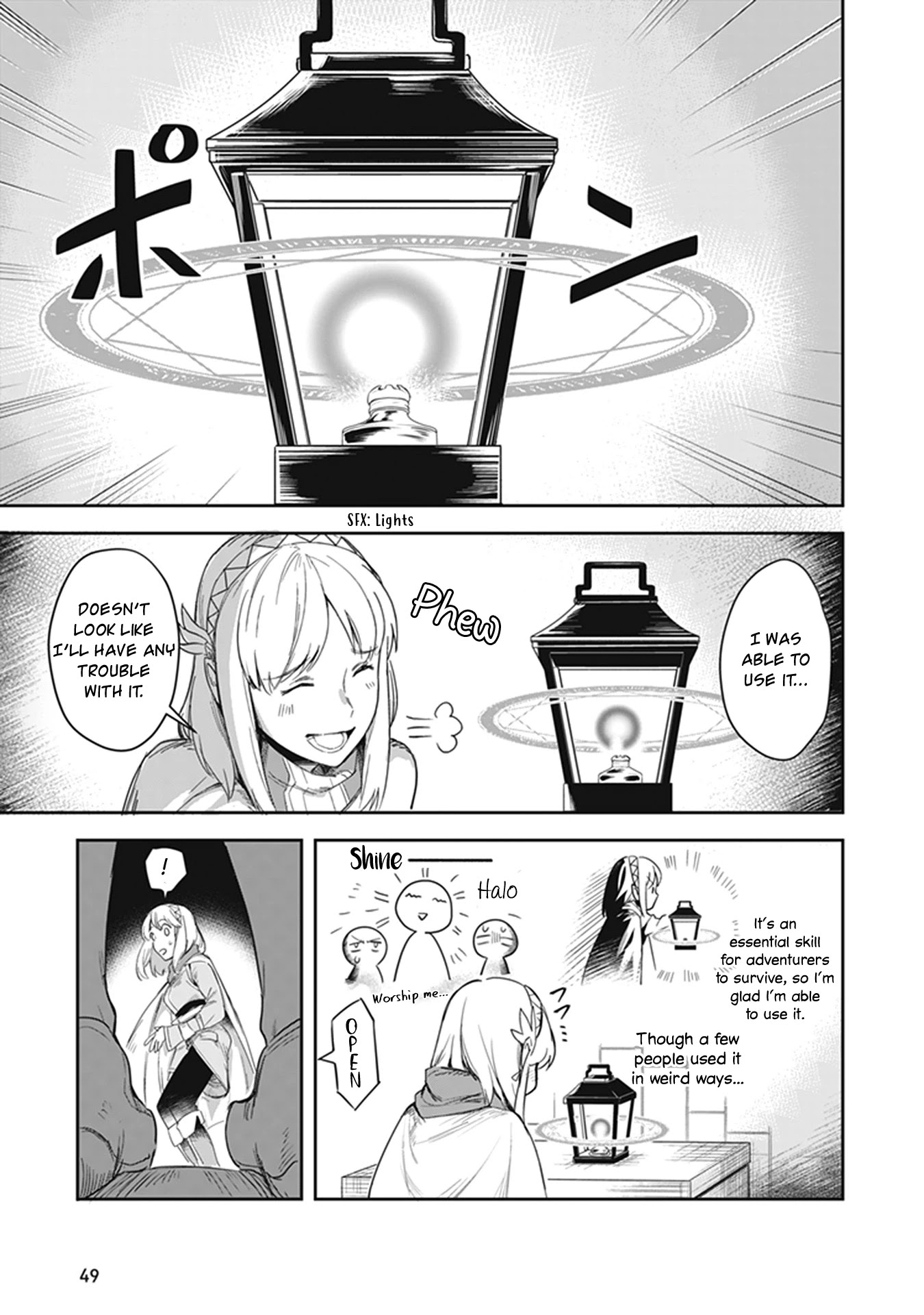 World of Leadale Chapter 2 page 6 - Chapter 2: First Attempt at Magic