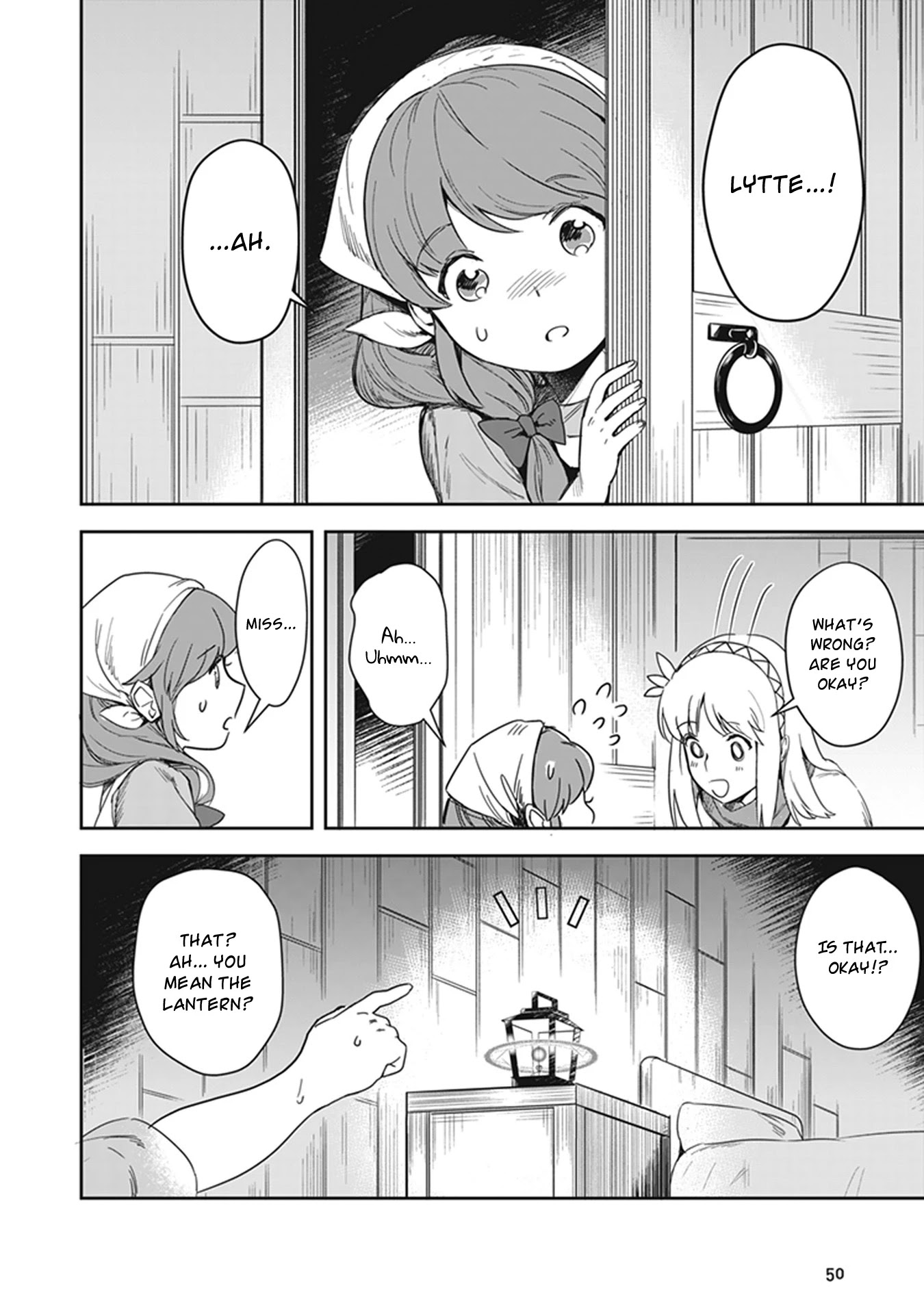 World of Leadale Chapter 2 page 7 - Chapter 2: First Attempt at Magic