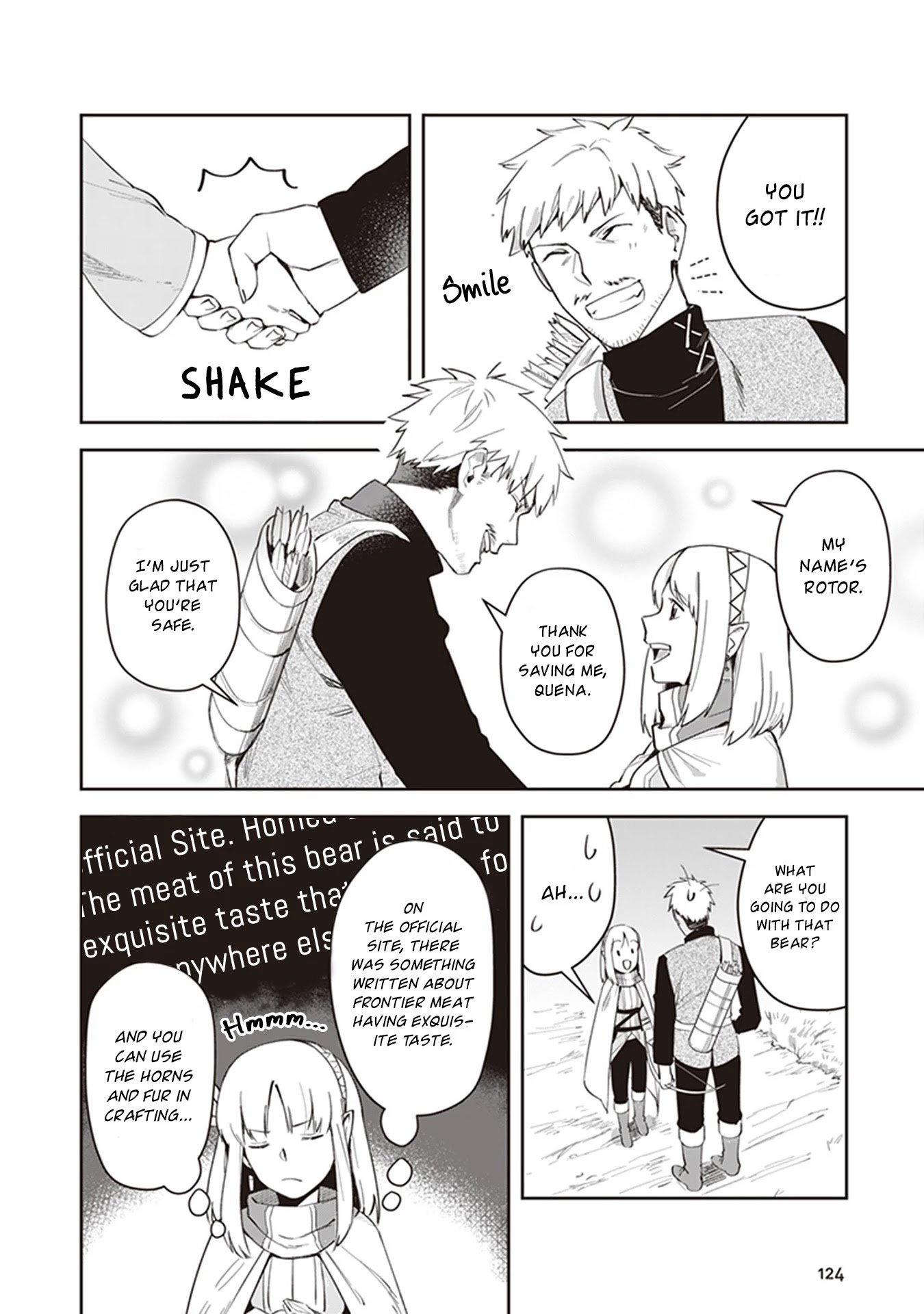 World of Leadale Chapter 3 page 35 - Chapter 3: Setting Forth on an Adventure