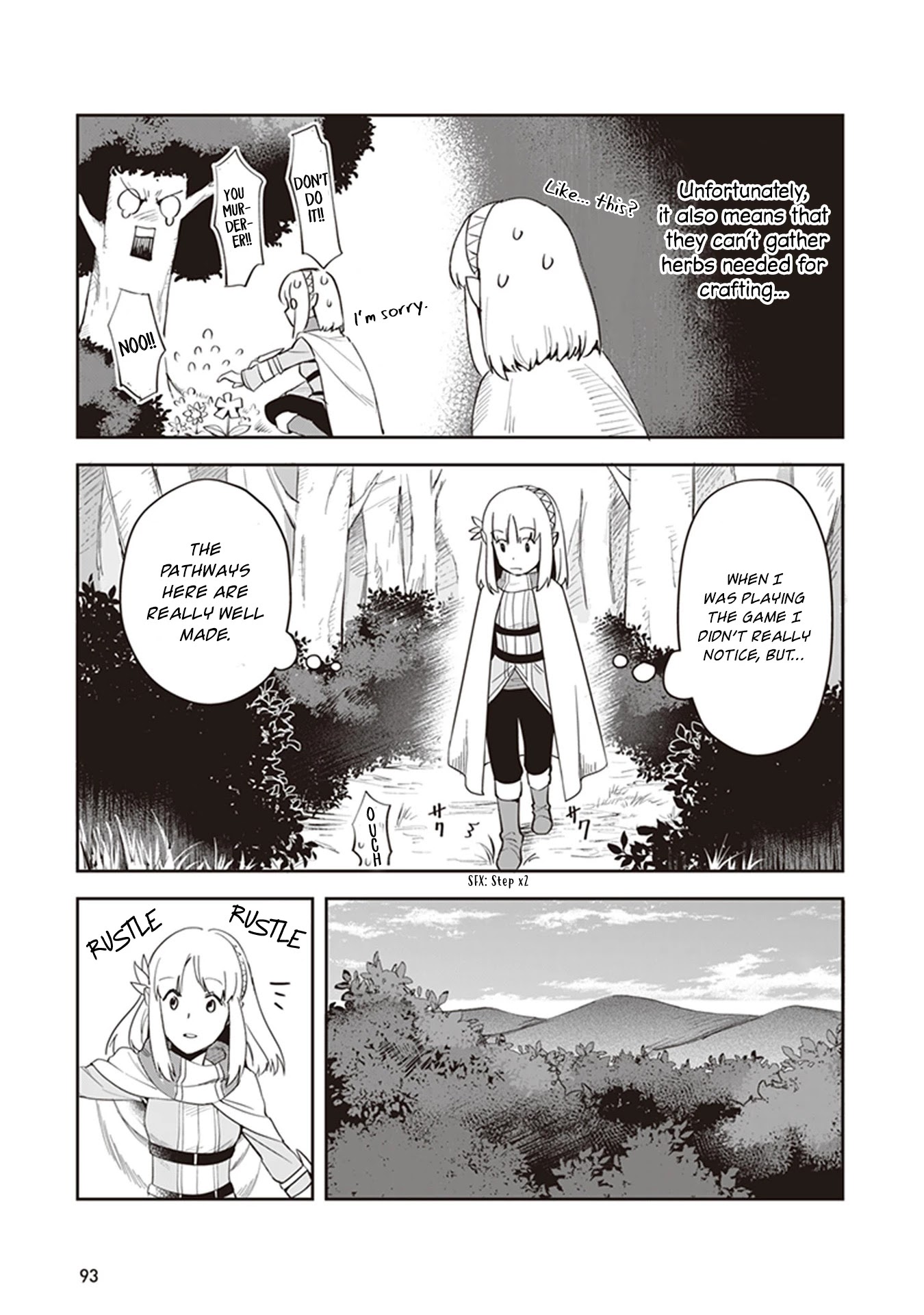 World of Leadale Chapter 3 page 5 - Chapter 3: Setting Forth on an Adventure