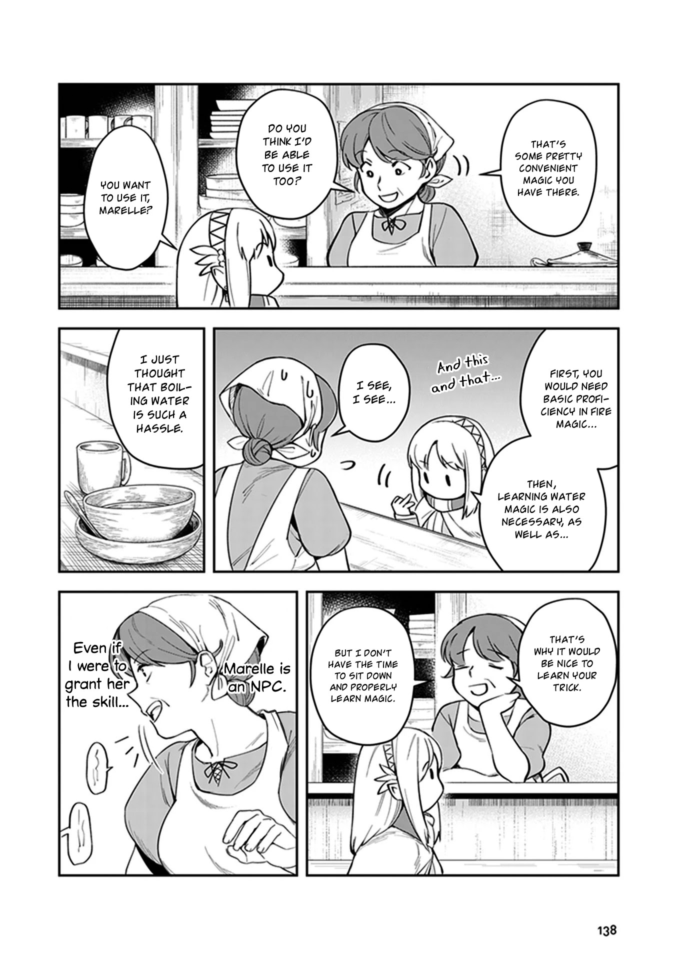 World of Leadale Chapter 4 page 4 - Chapter 4: Let's Provide Technology.