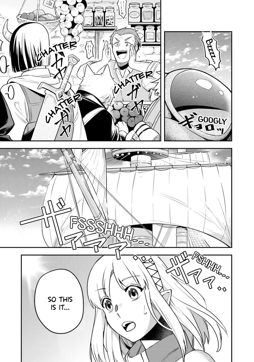 World of Leadale Chapter 7 page 1 - Chapter 7: Let's Explore the Capital