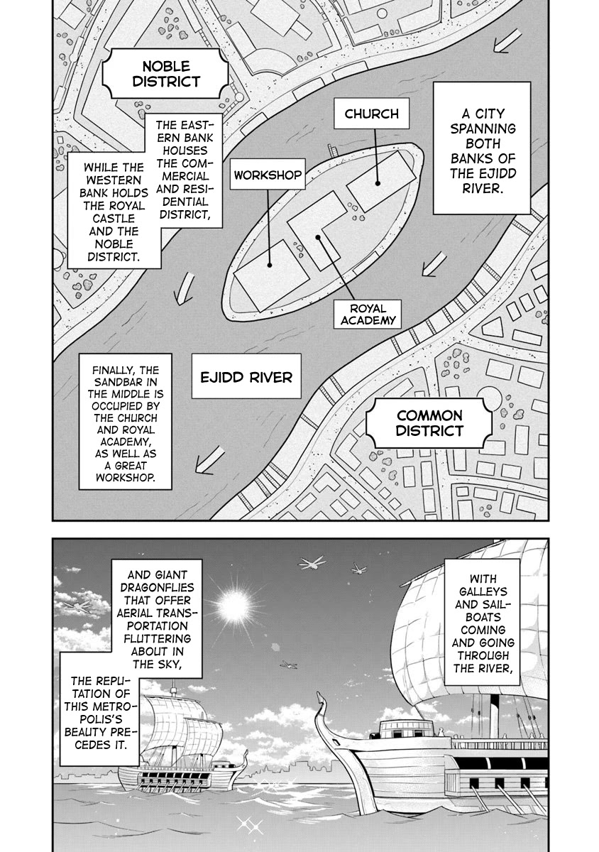 World of Leadale Chapter 7 page 3 - Chapter 7: Let's Explore the Capital