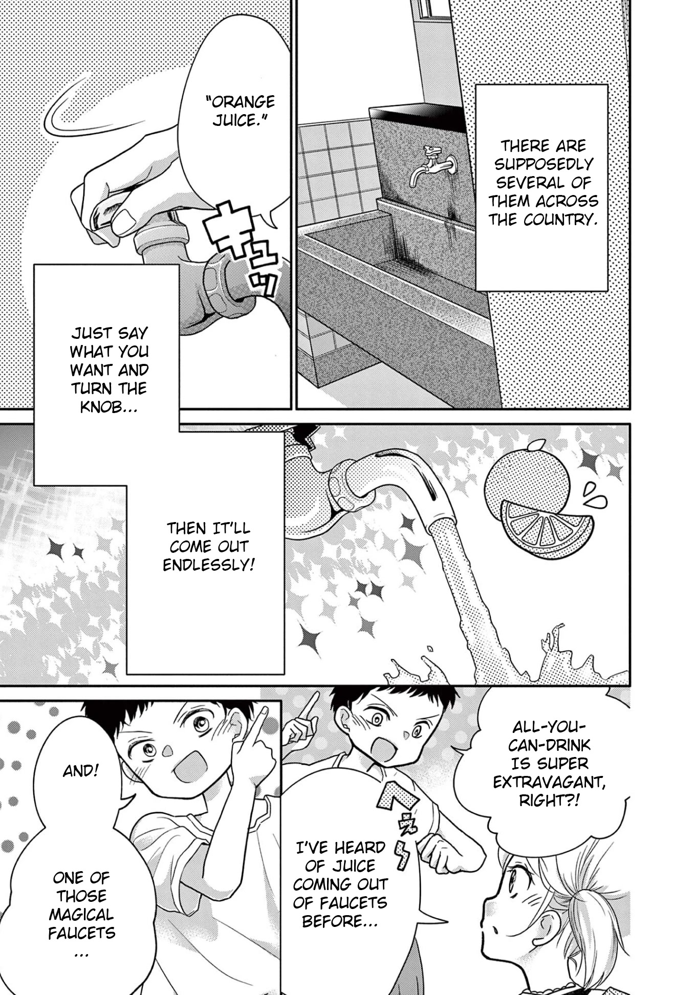 World of Smile Chapter 3 page 7 - Chapter 3: Magical Faucet