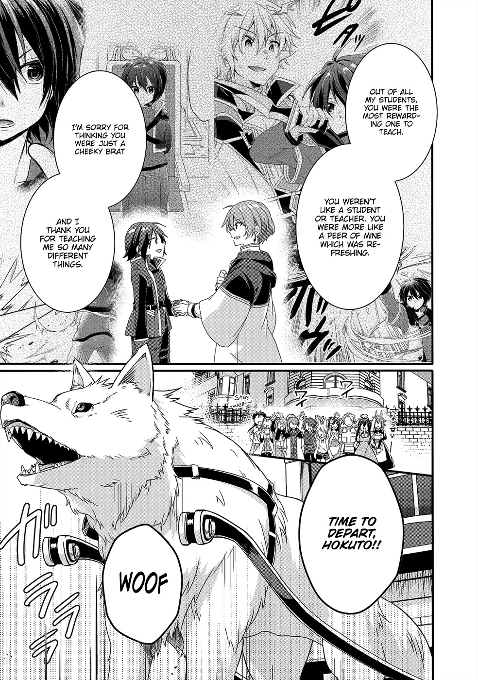 World Teacher - Isekaishiki Kyouiku Agent Chapter 30 page 25 - Chapter 30: Embarking on a Journey