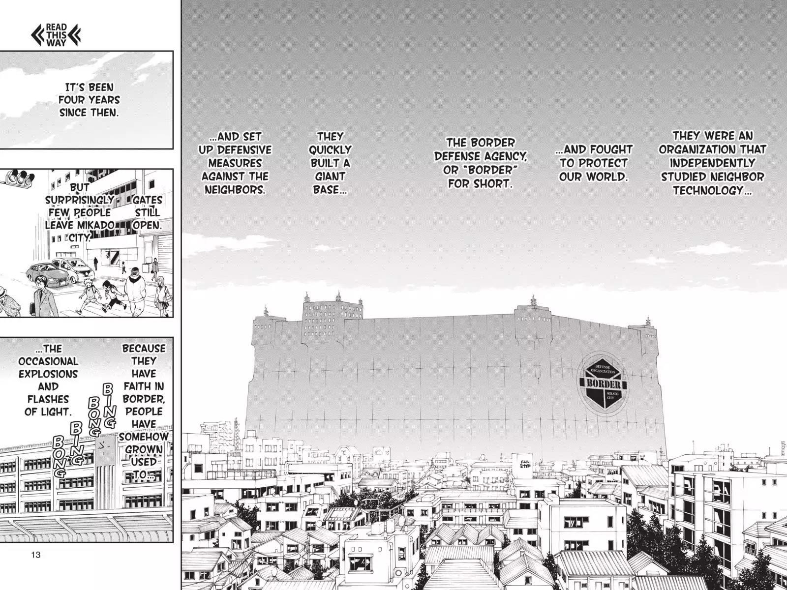 World Trigger Chapter 1 page 15 - Chapter 1: Osamu Mikumo